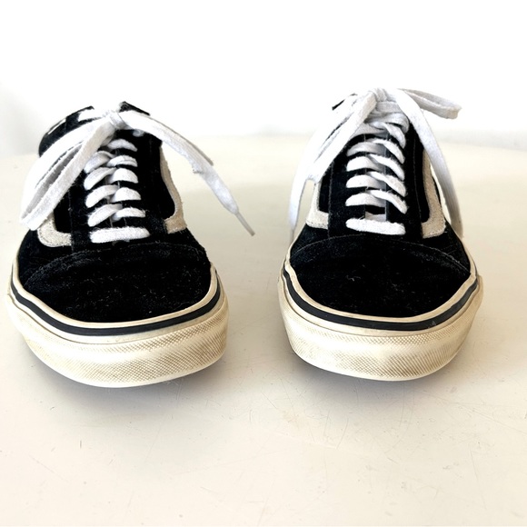 FUZZY VANS - Sherpa Lined Black Suede Vans 9.5 - Picture 5 of 10